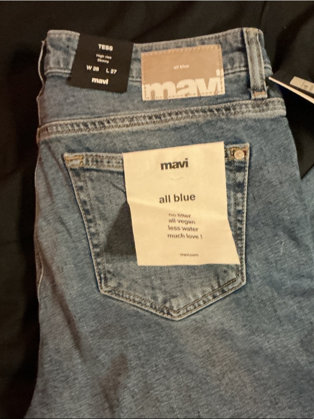 Mavi High Rise Women’s Jeans - All Blue Wash
